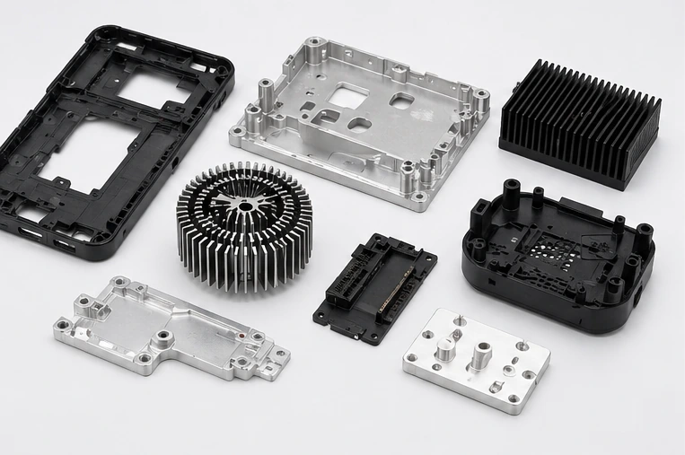 CNC machined metal and plastic parts for consumer electronics components