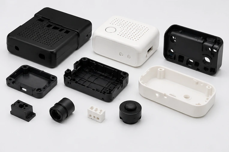 Custom plastic housings and injection molded parts for consumer electronics products