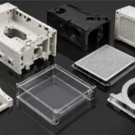 Custom plastic components for home appliance housings covers panels and functional parts