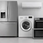 Home appliance products using custom plastic and metal components
