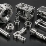 Metal CNC machined parts for industrial equipment and mechanical assemblies