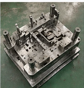 Internal structure of plastic injection mold for functional part production