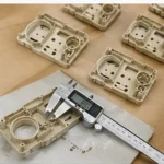 Key dimension inspection for injection molded plastic functional part