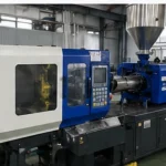 Injection molding production site for custom plastic parts manufacturing