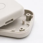 Snap-fit edge and assembly gap details of ABS consumer product housing shell