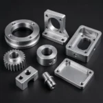 Assorted precision machined aluminum alloy parts and components