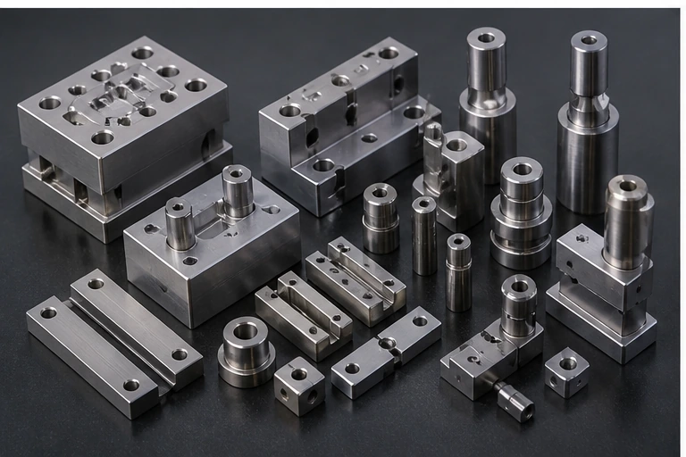 SKD61 mold steel tooling components for die casting and injection molds