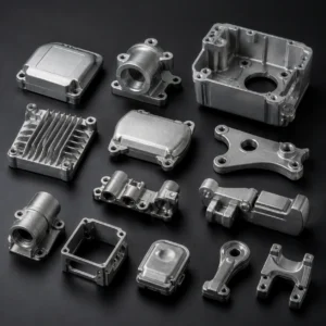 Assorted zinc alloy die cast parts for custom manufacturing