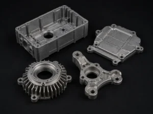 Magnesium die cast housing parts for lightweight metal components
