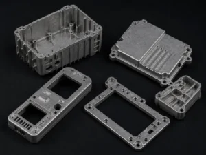 Magnesium electronic housing components and lightweight die cast frames